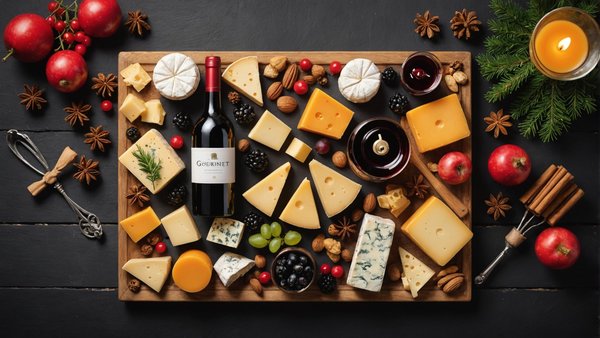 Calendrier avent gourmet : fromages, vins et spiritueux à découvrir